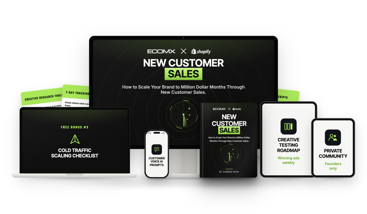 Everything included with New Customer Sales
